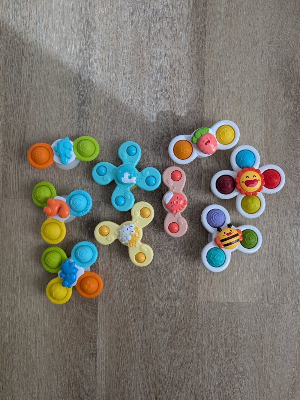 Suction Cup Spinner Toys - Baby Spinners